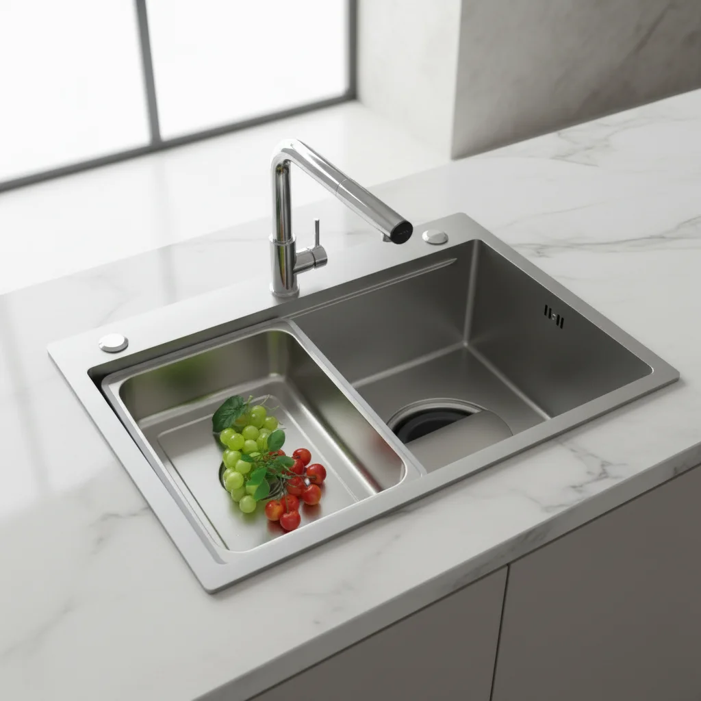 Sink,Single Bowl Kitchen Sink 304 Stainless Steel Handmade Topmount Nano Technology Sinks For The Kitchen With Accessories
Sink,Single Bowl Kitchen Sink 304 Stainless Steel Handmade Topmount Nano Technology Sinks For The Kitchen With Accessories