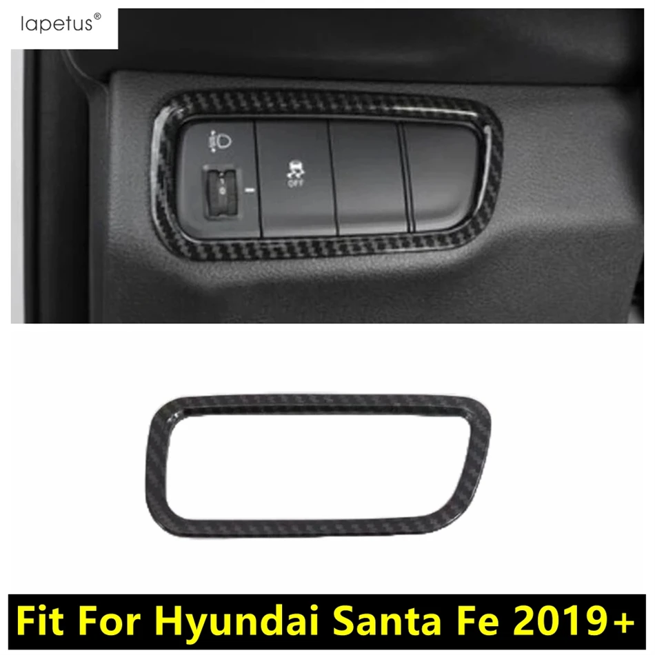 ABS Headlight Head Light Lamp Switch Control Frame Cover Trim For Hyundai Santa Fe 2019 - 2023 Carbon Fiber Accessories Interior
ABS Headlight Head Light Lamp Switch Control Frame Cover Trim For Hyundai Santa Fe 2019 - 2023 Carbon Fiber Accessories Interior