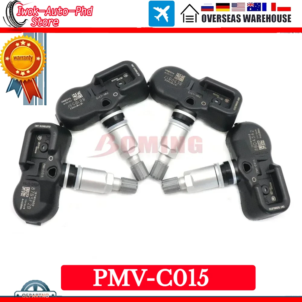 Tire Pressure Sensor Monitoring System 315Mhz PMV-C015 42607-48010 TPMS For Lexus ES GX IS LC LM LS LX NX RC RX UX Series Toyota
Tire Pressure Sensor Monitoring System 315Mhz PMV-C015 42607-48010 TPMS For Lexus ES GX IS LC LM LS LX NX RC RX UX Series Toyota