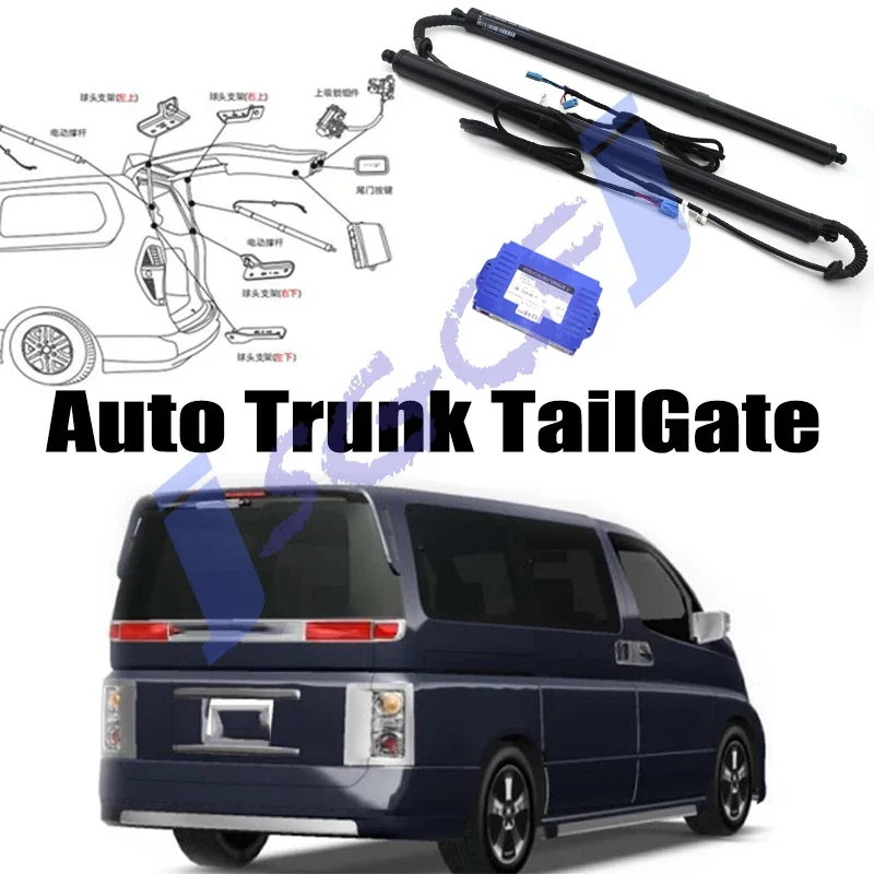 For Nissan Elgrand E51 2002-2010 Car Power Trunk Lift Electric Hatch Tailgate Tail Gate Strut Auto Rear Door Actuator
For Nissan Elgrand E51 2002-2010 Car Power Trunk Lift Electric Hatch Tailgate Tail Gate Strut Auto Rear Door Actuator