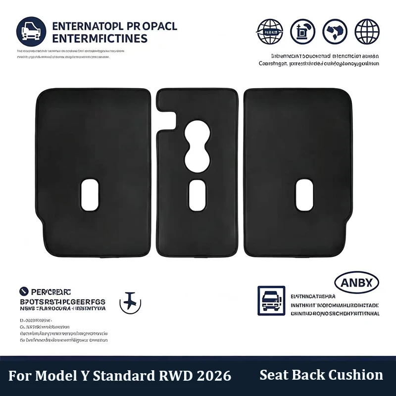 Rear Seat Backrest Pad For Tesla Model Y Standard RWD Leather Trunk Seat Back Anti-Dirty Protector Mats All Weather Cargo Liners
Rear Seat Backrest Pad For Tesla Model Y Standard RWD Leather Trunk Seat Back Anti-Dirty Protector Mats All Weather Cargo Liners