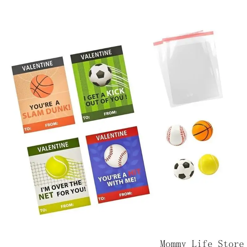 24pcs Sport Mini Foam Balls для стресса снятия для детей возвращают подарки для валентина.
24pcs Sport Mini Foam Balls для стресса снятия для детей возвращают подарки для валентина.