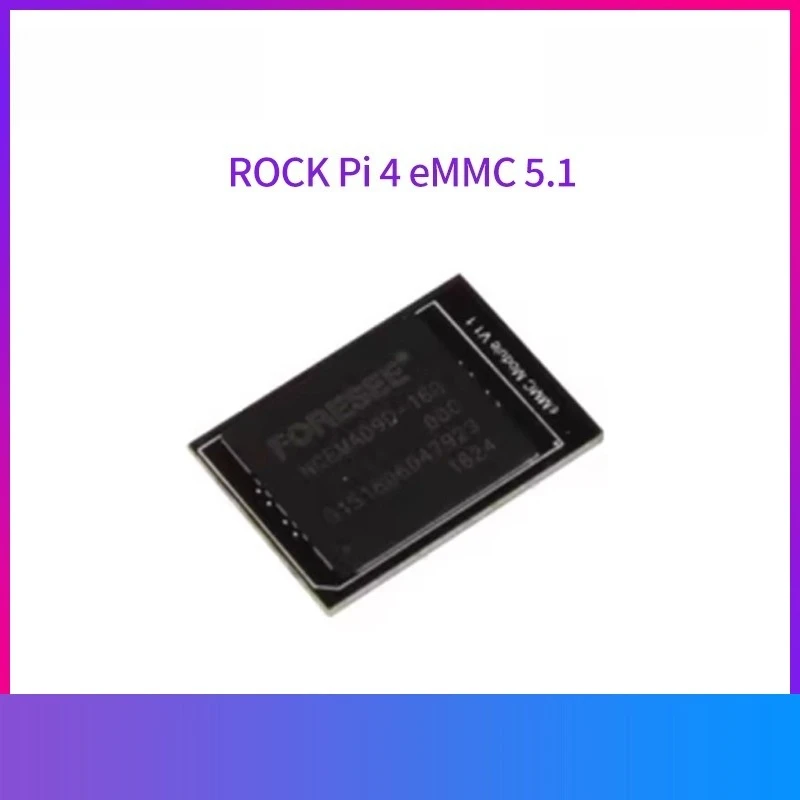 1 шт. Pi 4 eMMC 5.1 (совместим с ODroid, Pine64)
1 шт. Pi 4 eMMC 5.1 (совместим с ODroid, Pine64)