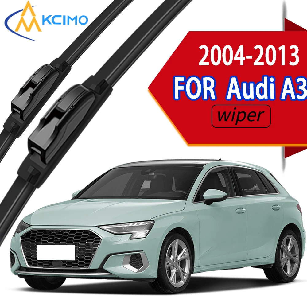 OEM Quality Front Windshield Wiper Blades with Ultra Durable Rubber, Quiet & Streak-Free for Audi A3 2004-2013
OEM Quality Front Windshield Wiper Blades with Ultra Durable Rubber, Quiet & Streak-Free for Audi A3 2004-2013