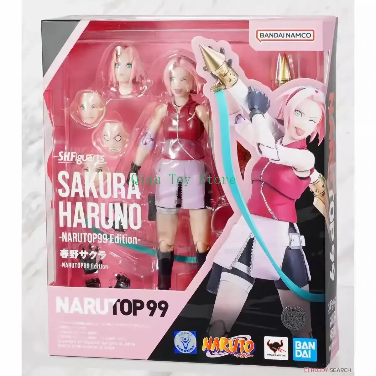 Bandai in Stock S.H.Figuarts SHF Haruno Sakura NARUTOP99 Version Movable Model Anime Figure Toy
Bandai in Stock S.H.Figuarts SHF Haruno Sakura NARUTOP99 Version Movable Model Anime Figure Toy