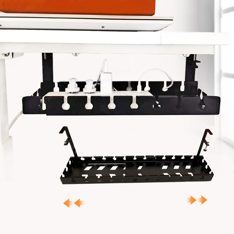 Under Desk Cable Management Tray,Cable Management Under Desk Tray,No Drill with Clamp for Home Office Under Desk Storage Rack
Under Desk Cable Management Tray,Cable Management Under Desk Tray,No Drill with Clamp for Home Office Under Desk Storage Rack