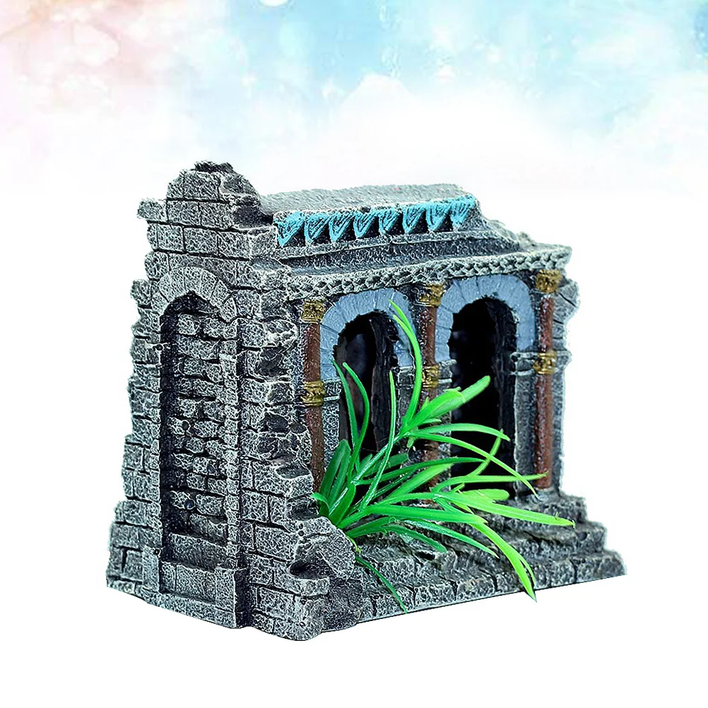 Aquarium Castle Resin Fake Castle Decoration Fish Tank Ornament for Fresh Saltwater Aquariums Aquarium Ornament
Aquarium Castle Resin Fake Castle Decoration Fish Tank Ornament for Fresh Saltwater Aquariums Aquarium Ornament