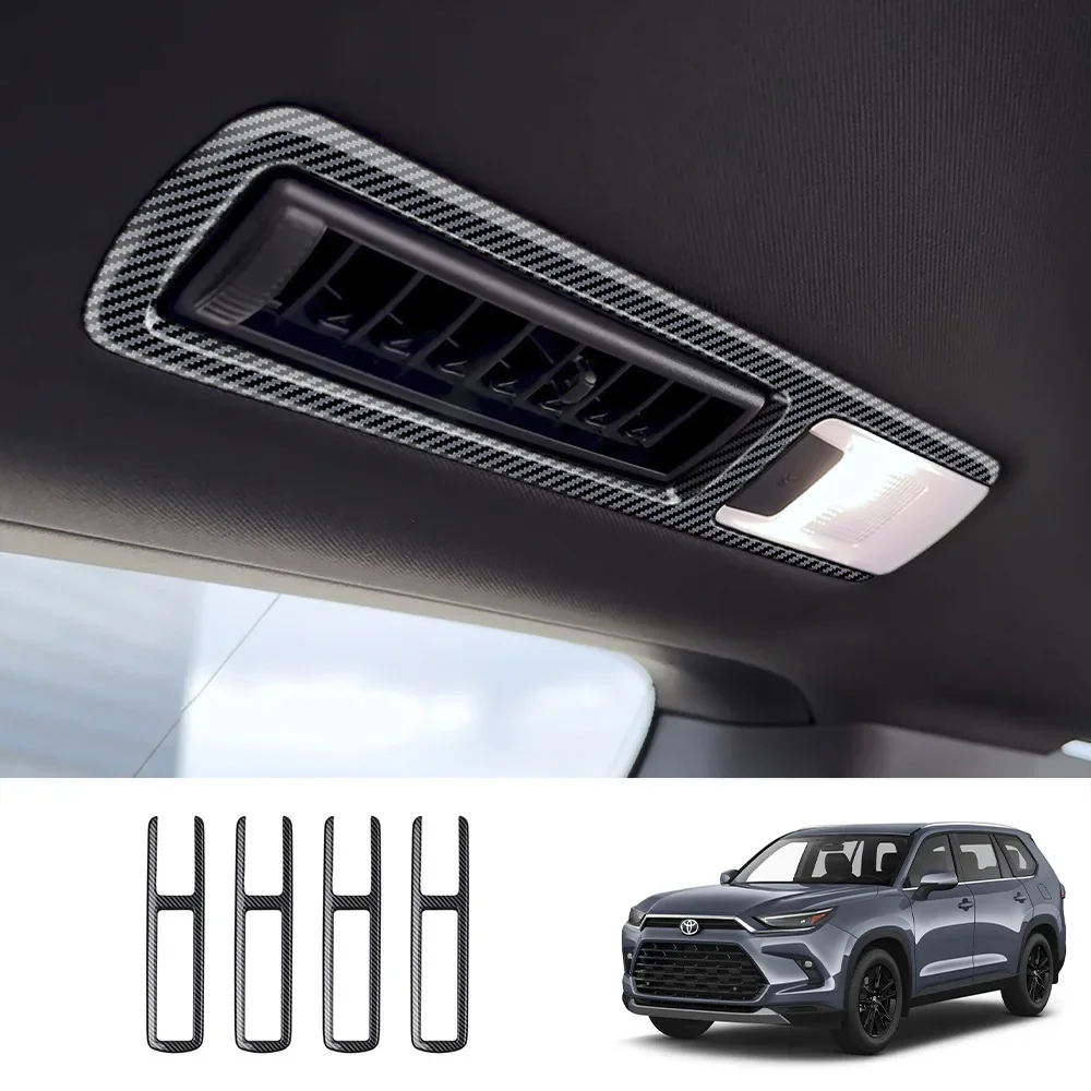 Для 2024 2025 Toyota Grand Highlander автомобиля второго и третьего ряда, рама воздуховыпускного отверстия, внутренняя декоративная отделка, аксессуары из АБС-пластика, 4 шт.
Для 2024 2025 Toyota Grand Highlander автомобиля второго и третьего ряда, рама воздуховыпускного отверстия, внутренняя декоративная отделка, аксессуары из АБС-пластика, 4 шт.