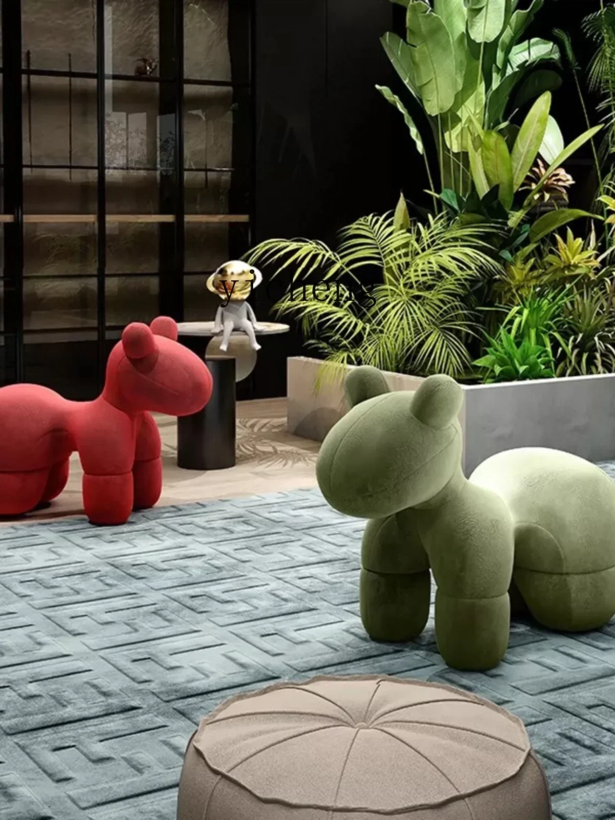 Personality Pony Chair Nordic Children's Seat Wool Plush Cartoon Shaping Cotton Couch
Personality Pony Chair Nordic Children's Seat Wool Plush Cartoon Shaping Cotton Couch