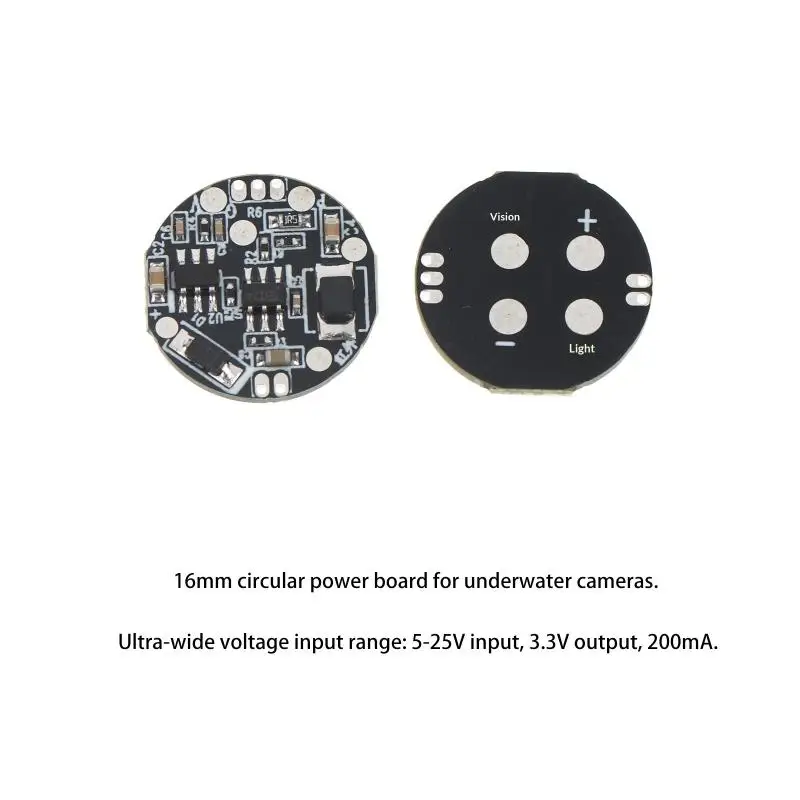 Stable Power Supply Module DC 3.3V Suitable For Underwater Fishing Camera Module Board
Stable Power Supply Module DC 3.3V Suitable For Underwater Fishing Camera Module Board