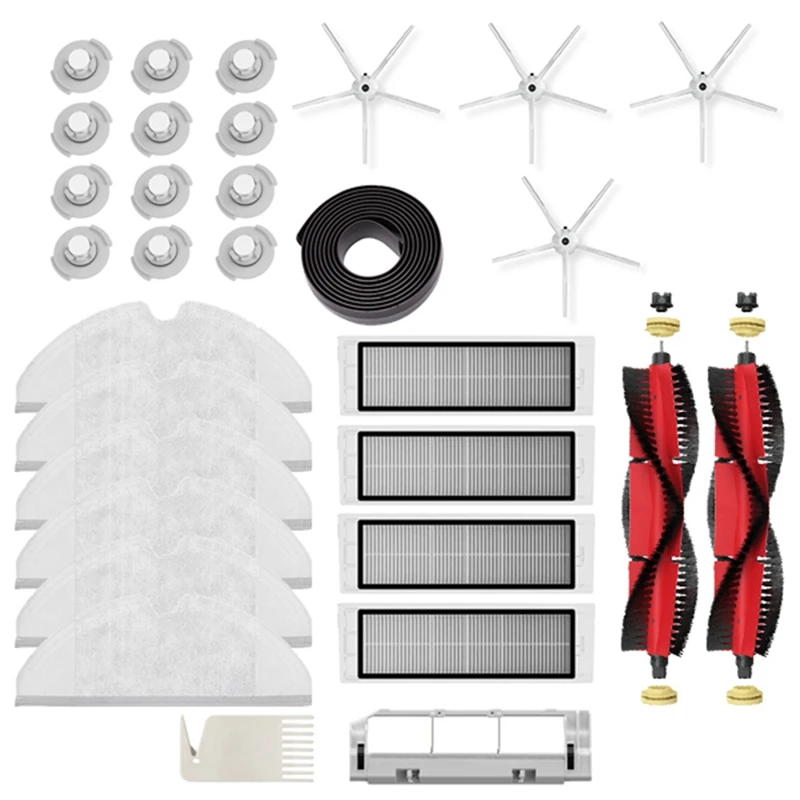 For Xiaomi Roborock Vacuum HEPA Filter Main Brush Mop Cloth Side Brush Parts S50 S51 S55 S5 Max S6 S60 S6 Pure S6 Maxv
For Xiaomi Roborock Vacuum HEPA Filter Main Brush Mop Cloth Side Brush Parts S50 S51 S55 S5 Max S6 S60 S6 Pure S6 Maxv
