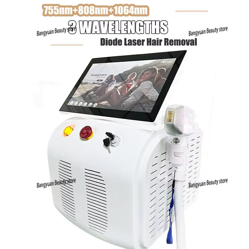Professional 808nm Diode Professional Hair Removal Machine High Power 755 808 1064nm Cooling Head Painless Epilator
Professional 808nm Diode Professional Hair Removal Machine High Power 755 808 1064nm Cooling Head Painless Epilator