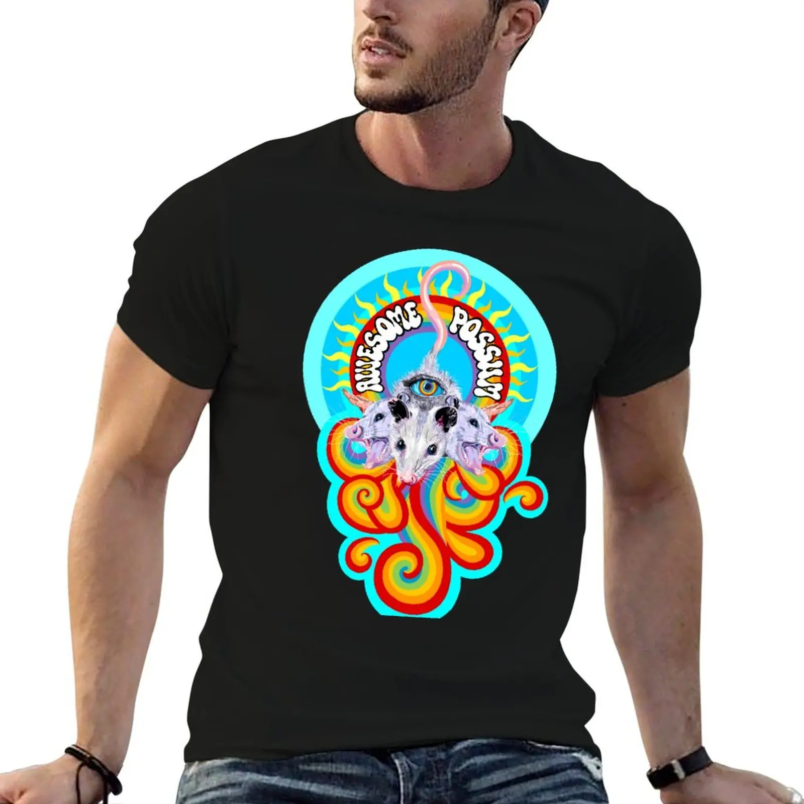 Awesome three headed possum T-Shirt Luxury man customs clothes mens graphic t-shirts hip hop
Awesome three headed possum T-Shirt Luxury man customs clothes mens graphic t-shirts hip hop
