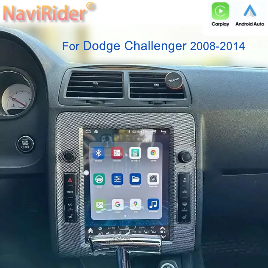 10.4" Android Touch Screen Radio 2din For Dodge Challenger 2008 2014 GPS Carplay Car Multimedia Player Stereo Receiver Head Unit
10.4" Android Touch Screen Radio 2din For Dodge Challenger 2008 2014 GPS Carplay Car Multimedia Player Stereo Receiver Head Unit