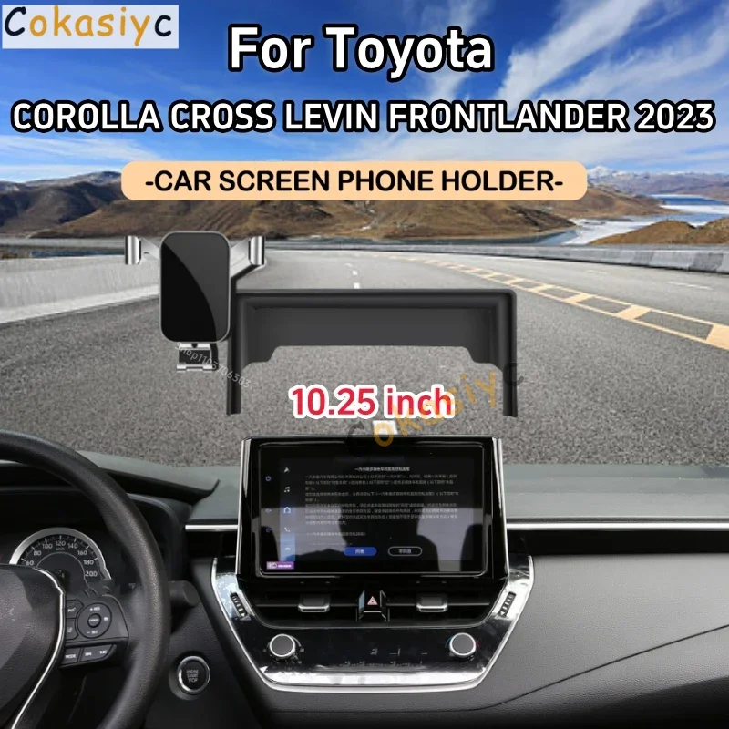 For Toyota Corolla CROSS LEVIN FRONTLANDER Levin GT ALLION 2023 Car Screen Phone Holder Gravity Car Phone Holder Car Accessories 
For Toyota Corolla CROSS LEVIN FRONTLANDER Levin GT ALLION 2023 Car Screen Phone Holder Gravity Car Phone Holder Car Accessories