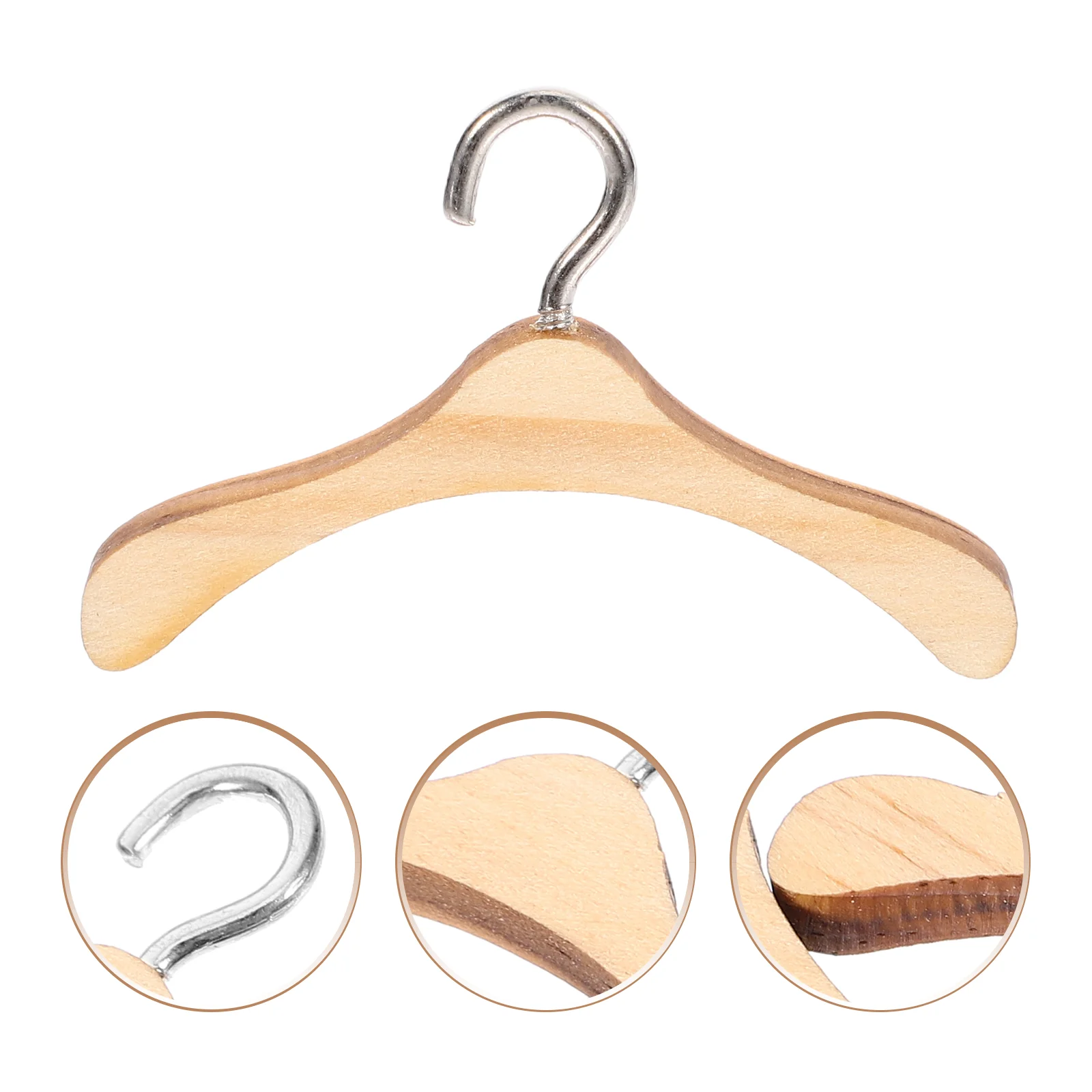 10 Pcs Wooden Wooden Clothes Hanger Hangers for Dolls House BJD Clothes Accessories Kids Room Tidy Practical Quality
10 Pcs Wooden Wooden Clothes Hanger Hangers for Dolls House BJD Clothes Accessories Kids Room Tidy Practical Quality