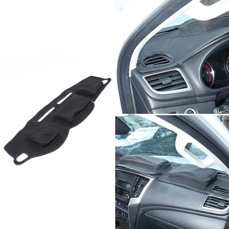 For Mitsubishi L200 Triton 2015-2023 Car dashboard storage sun protection and ultraviolet mat interior accessories Black 1Pcs
For Mitsubishi L200 Triton 2015-2023 Car dashboard storage sun protection and ultraviolet mat interior accessories Black 1Pcs