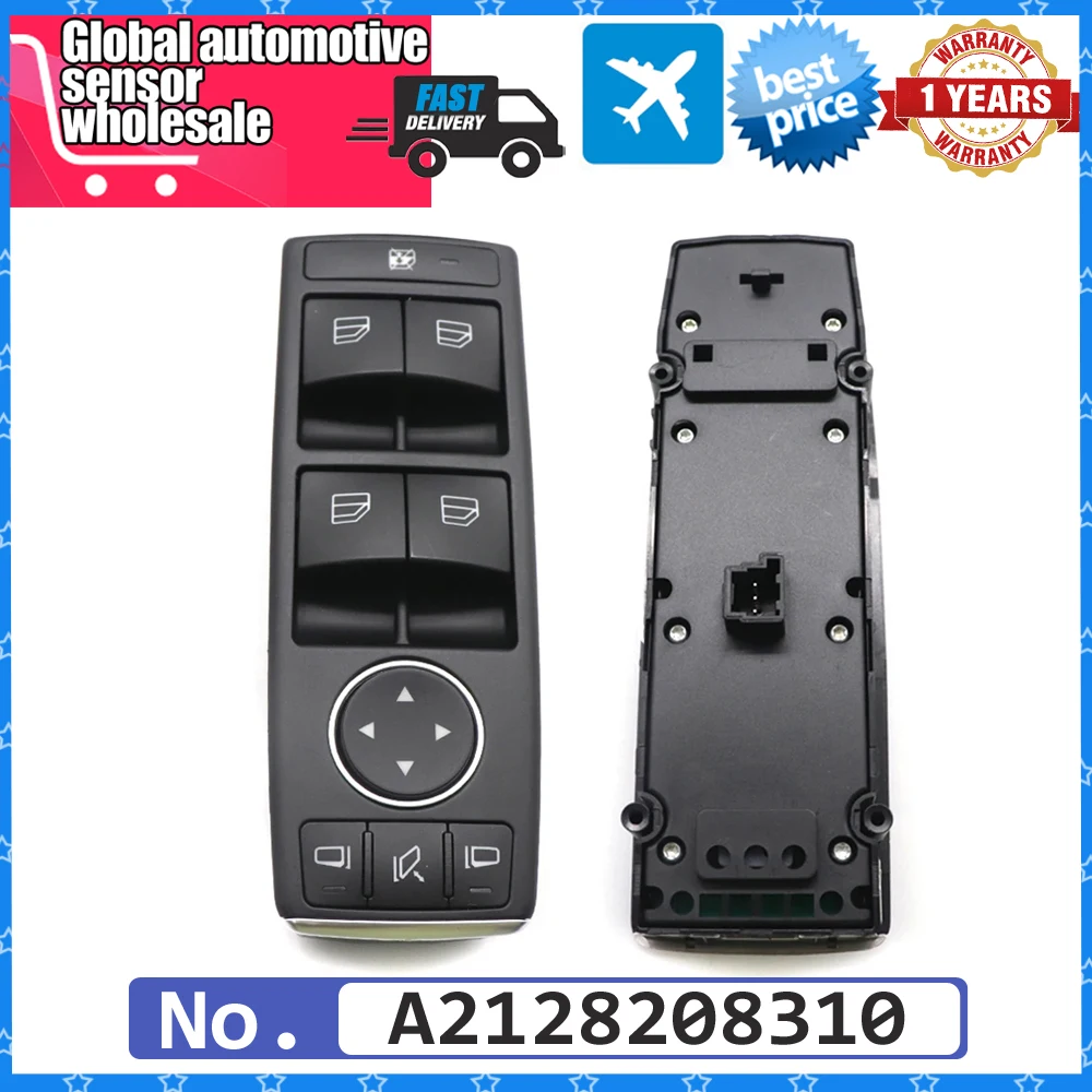 Car Electric Power Window Switch Front Left Driver Side For Mercedes C-CLASS W204 E-CLASS W212 W207 C207 A2128208310
Car Electric Power Window Switch Front Left Driver Side For Mercedes C-CLASS W204 E-CLASS W212 W207 C207 A2128208310