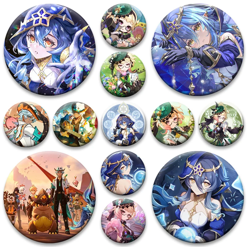 Chevreuse,Emilie,Ifa,Layla Game Character Brooches Cartoon Cosplay Badge for Backpacks Bag Accessory Daily Stylish Ornament Pins
Chevreuse,Emilie,Ifa,Layla Game Character Brooches Cartoon Cosplay Badge for Backpacks Bag Accessory Daily Stylish Ornament Pins