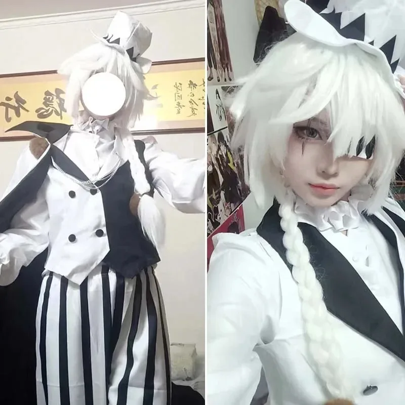 ss23Nikolai костюм гоголя аниме Bungou BSD сезон 4, Николай косплей плащ накидка, униформа, костюм, парик на Хэллоуин 
ss23Nikolai костюм гоголя аниме Bungou BSD сезон 4, Николай косплей плащ накидка, униформа, костюм, парик на Хэллоуин