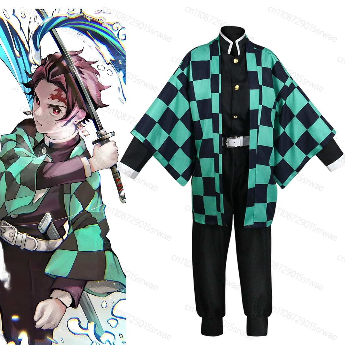 Anime Demon Killer Cosplay CostumesTanjirou Kamado Cosplay Costume Uniform Wig Robe Suits For Adult Kids Costume Anime Cloak
Anime Demon Killer Cosplay CostumesTanjirou Kamado Cosplay Costume Uniform Wig Robe Suits For Adult Kids Costume Anime Cloak