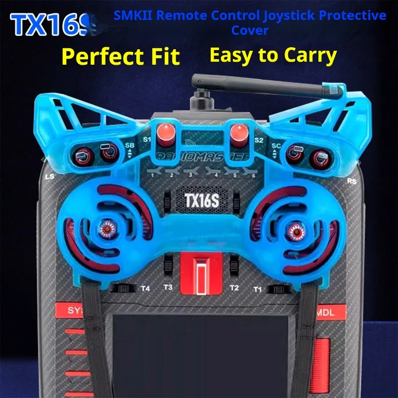 Защитные чехлы для пультов дистанционного управления RadioMaster TX16S MKII, устойчивые к царапинам и пылеустойчивые аксессуары для защиты пультов ДУ.
Защитные чехлы для пультов дистанционного управления RadioMaster TX16S MKII, устойчивые к царапинам и пылеустойчивые аксессуары для защиты пультов ДУ.