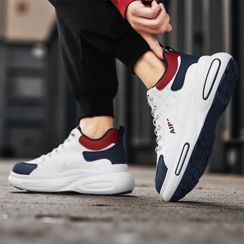 Men's Sneakers High Quality Running Shoes for Men Comfortable Lace Up Flat Shoes Winter Outdoor Fashion Mens tennis Shoes New
Men's Sneakers High Quality Running Shoes for Men Comfortable Lace Up Flat Shoes Winter Outdoor Fashion Mens tennis Shoes New