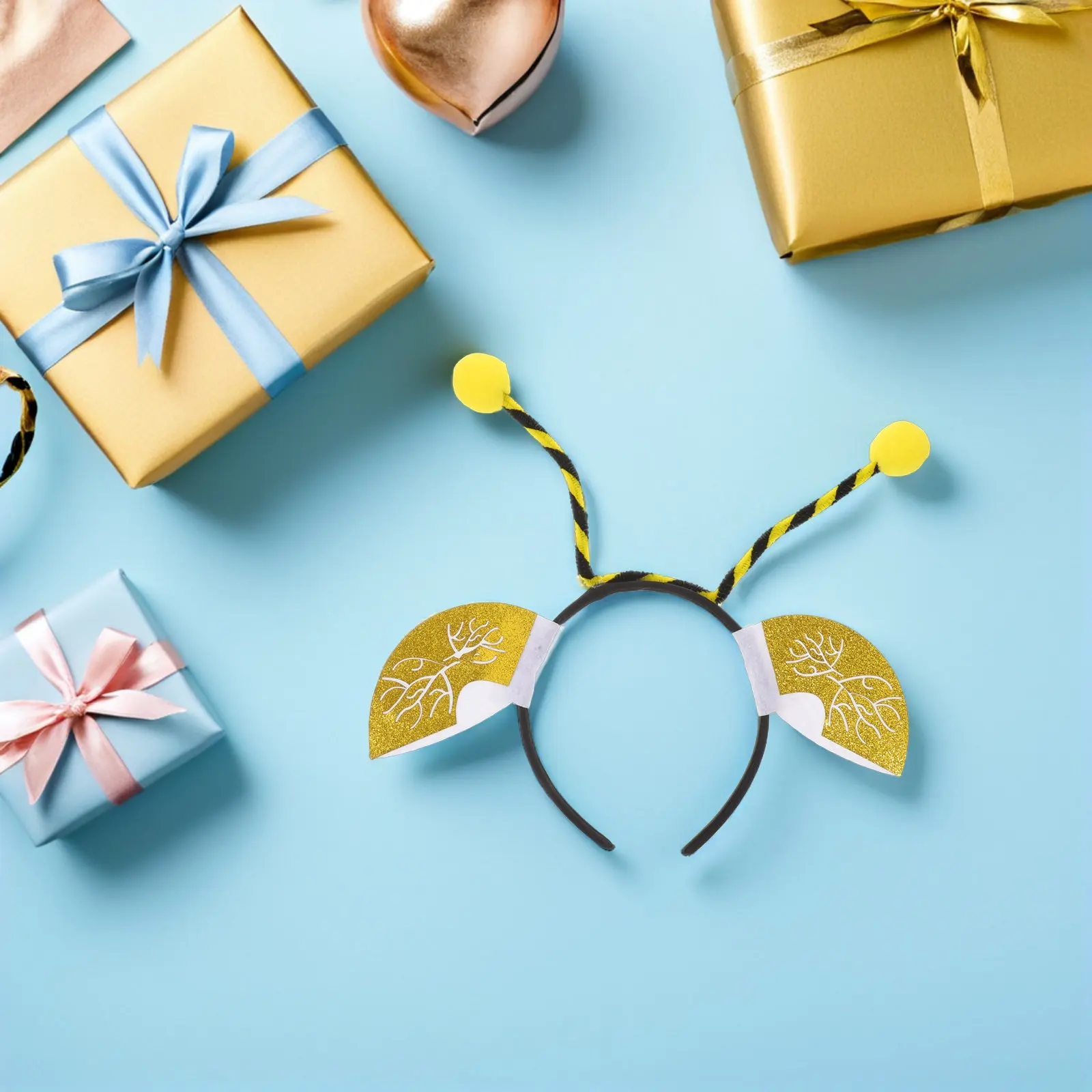 3Pcs Bee Headbands Cartoon Yellow Bumblebee Antenna Hair Hoops Costume Party Photo Prop Accessories Festival Dress Up
3Pcs Bee Headbands Cartoon Yellow Bumblebee Antenna Hair Hoops Costume Party Photo Prop Accessories Festival Dress Up