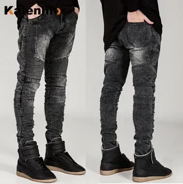 Men Jeans Hole Skinny Jean Spliced Slim Fit Pencil Pants Pockets Solid Distressed Denim Trouser 2025 Ankle Length Moto Biker
Men Jeans Hole Skinny Jean Spliced Slim Fit Pencil Pants Pockets Solid Distressed Denim Trouser 2025 Ankle Length Moto Biker