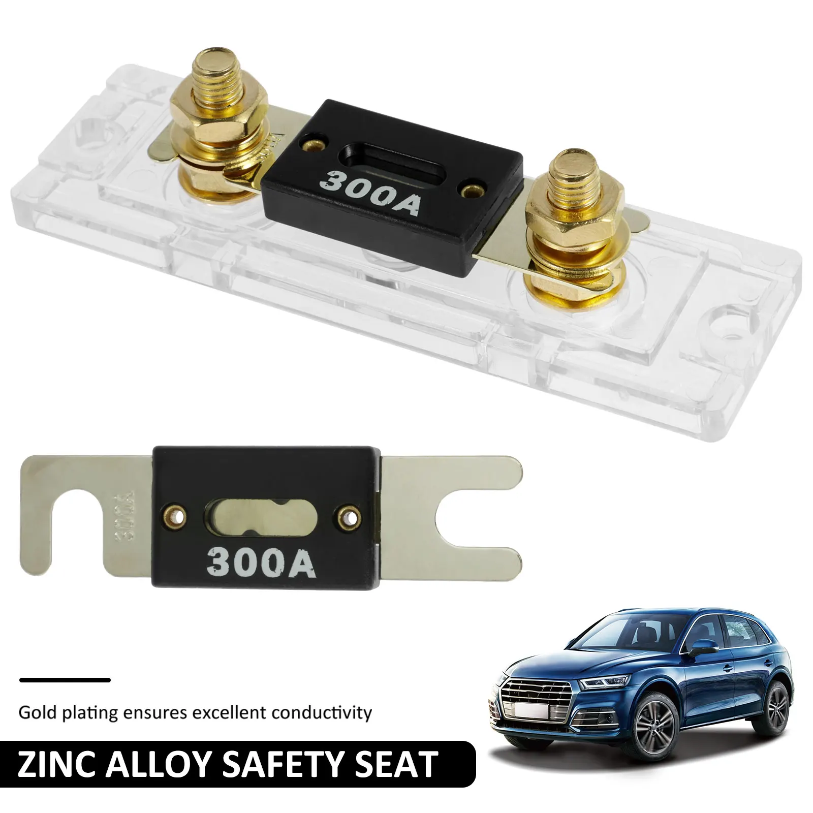 2/1PCS ANL Fuse Holder Professional Bolt-on Fuse Automotive Fuse Holders 32V DC Auto Fuse Block With Transparent Case for Car
2/1PCS ANL Fuse Holder Professional Bolt-on Fuse Automotive Fuse Holders 32V DC Auto Fuse Block With Transparent Case for Car