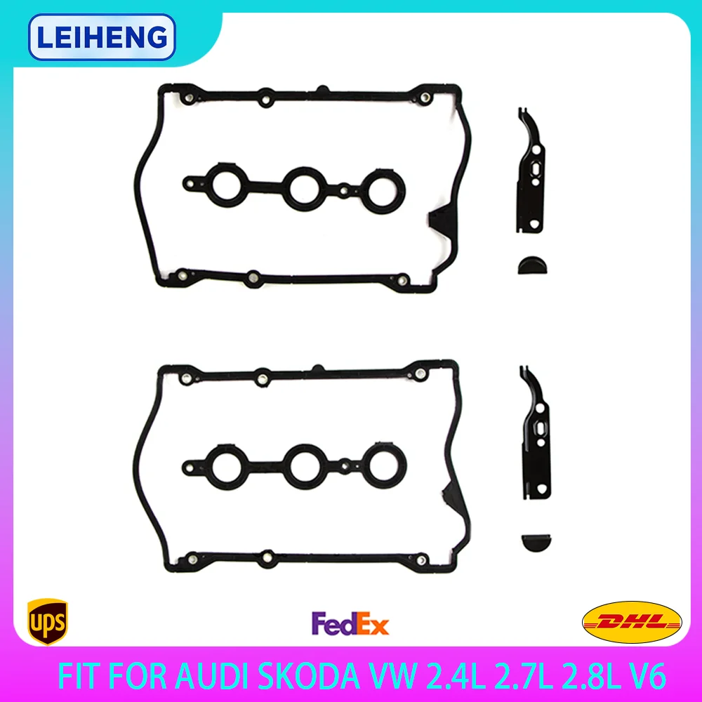 ENGINE Valve cover gasket set For 2.4L 2.7L 2.8L AUDI Volkswagen A4 A6 A8 S4 SUPERB PASSAT V6 2.4 2.7 2.8 L T 1995-2012
ENGINE Valve cover gasket set For 2.4L 2.7L 2.8L AUDI Volkswagen A4 A6 A8 S4 SUPERB PASSAT V6 2.4 2.7 2.8 L T 1995-2012