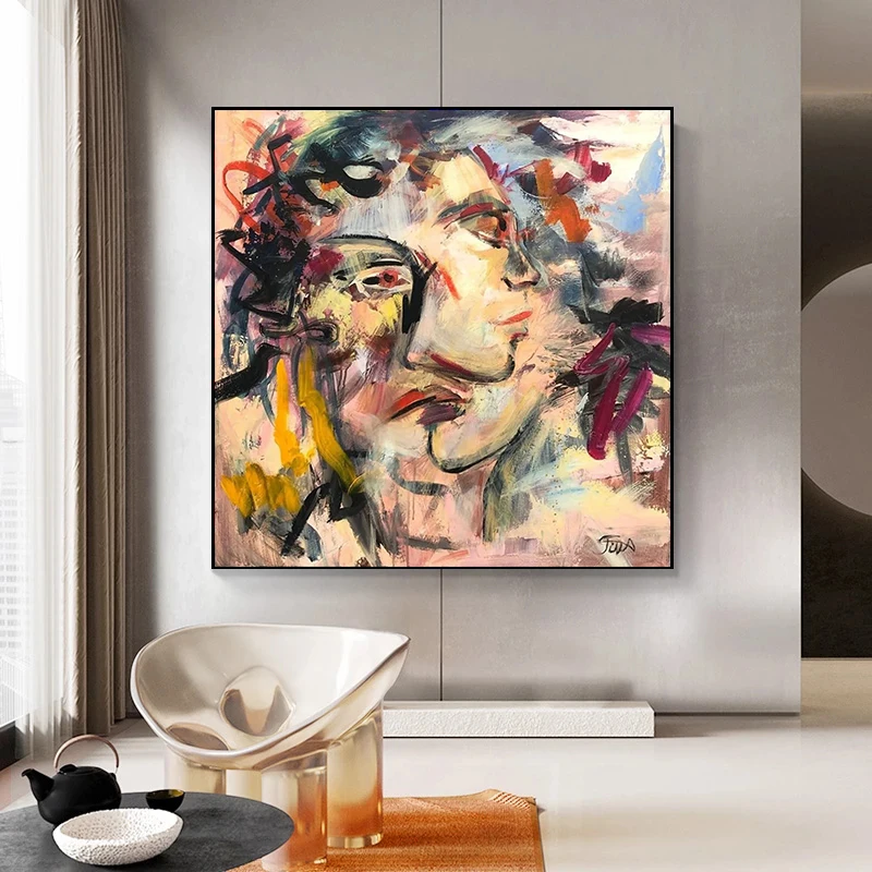 Abstract Woman Painting Figurative Modern Canvas Art Painting Colorful Poster and Print Wall Art Picture for Living Room Cuadros
Abstract Woman Painting Figurative Modern Canvas Art Painting Colorful Poster and Print Wall Art Picture for Living Room Cuadros
