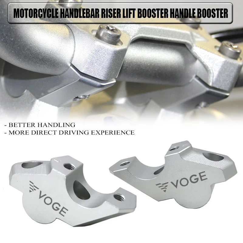 CNC Aluminum Motorcycle Handlebar Riser Lift Booster For Voge DSX 900 900 DSX DS900X 2024- Handle Booster Pads Holder Kit
CNC Aluminum Motorcycle Handlebar Riser Lift Booster For Voge DSX 900 900 DSX DS900X 2024- Handle Booster Pads Holder Kit
