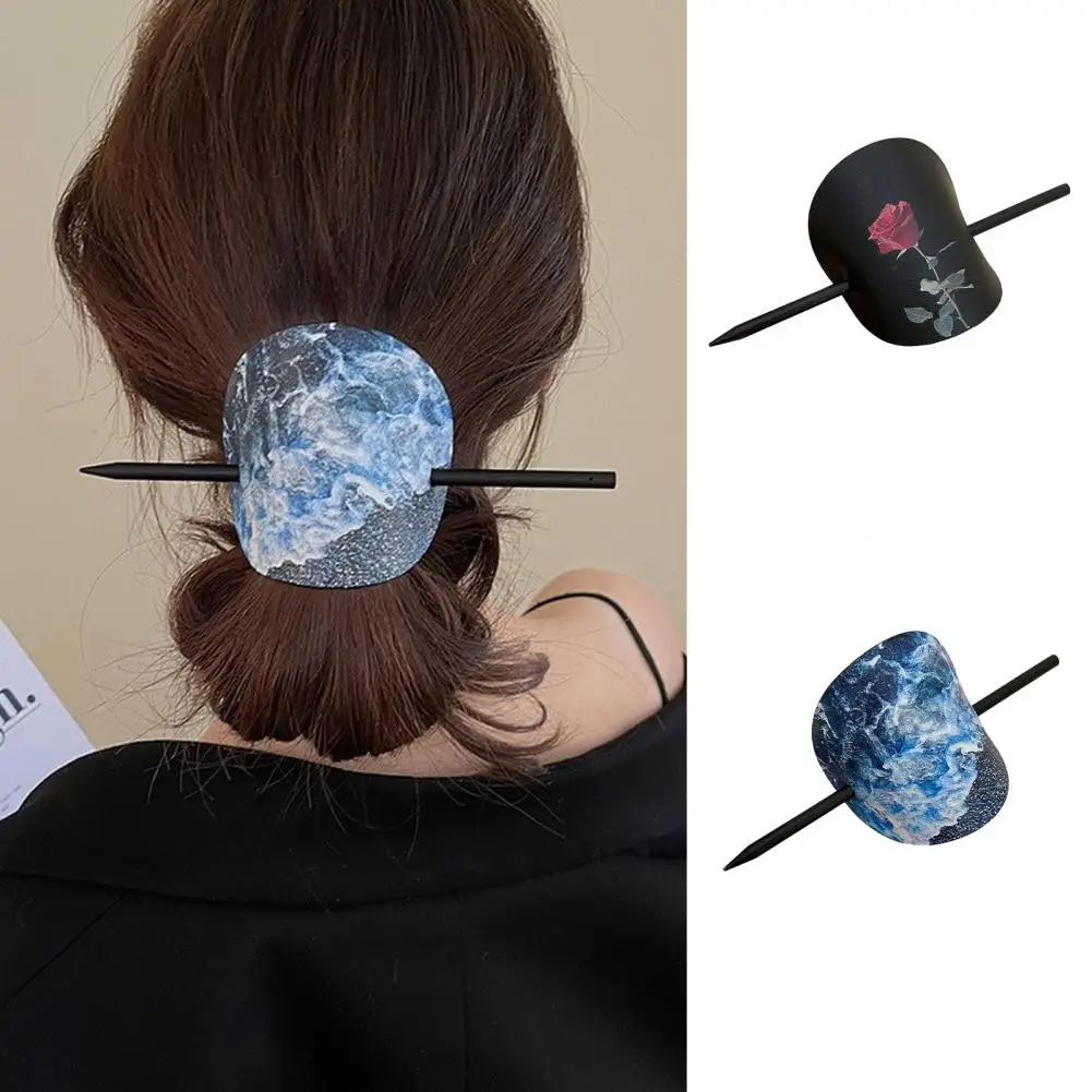 Retro Hair Stick Chinese Style Rose Flower Hair Stick with Faux Leather Decor Diy Hairstyle Accessory for Women for Stylish
Retro Hair Stick Chinese Style Rose Flower Hair Stick with Faux Leather Decor Diy Hairstyle Accessory for Women for Stylish