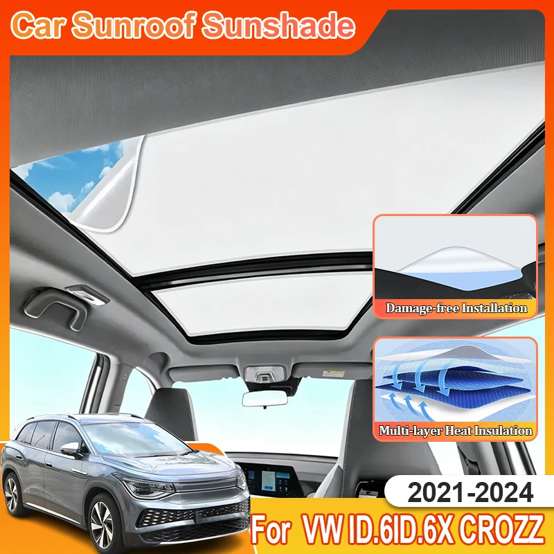 Car Sunroof Sunshade For VW Volkswagen ID 6 Accessories ID.6 ID.6X CROZZ 2021 2022 2023 2024 Car Sun Visor Sunroof Accessories
Car Sunroof Sunshade For VW Volkswagen ID 6 Accessories ID.6 ID.6X CROZZ 2021 2022 2023 2024 Car Sun Visor Sunroof Accessories