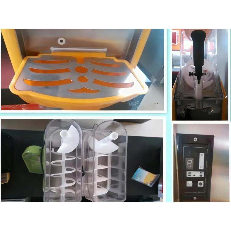 Snow Melting Slushies Machines Commercial Smooth Ice Slush Machine Frozen Three Ranks Slush Machine