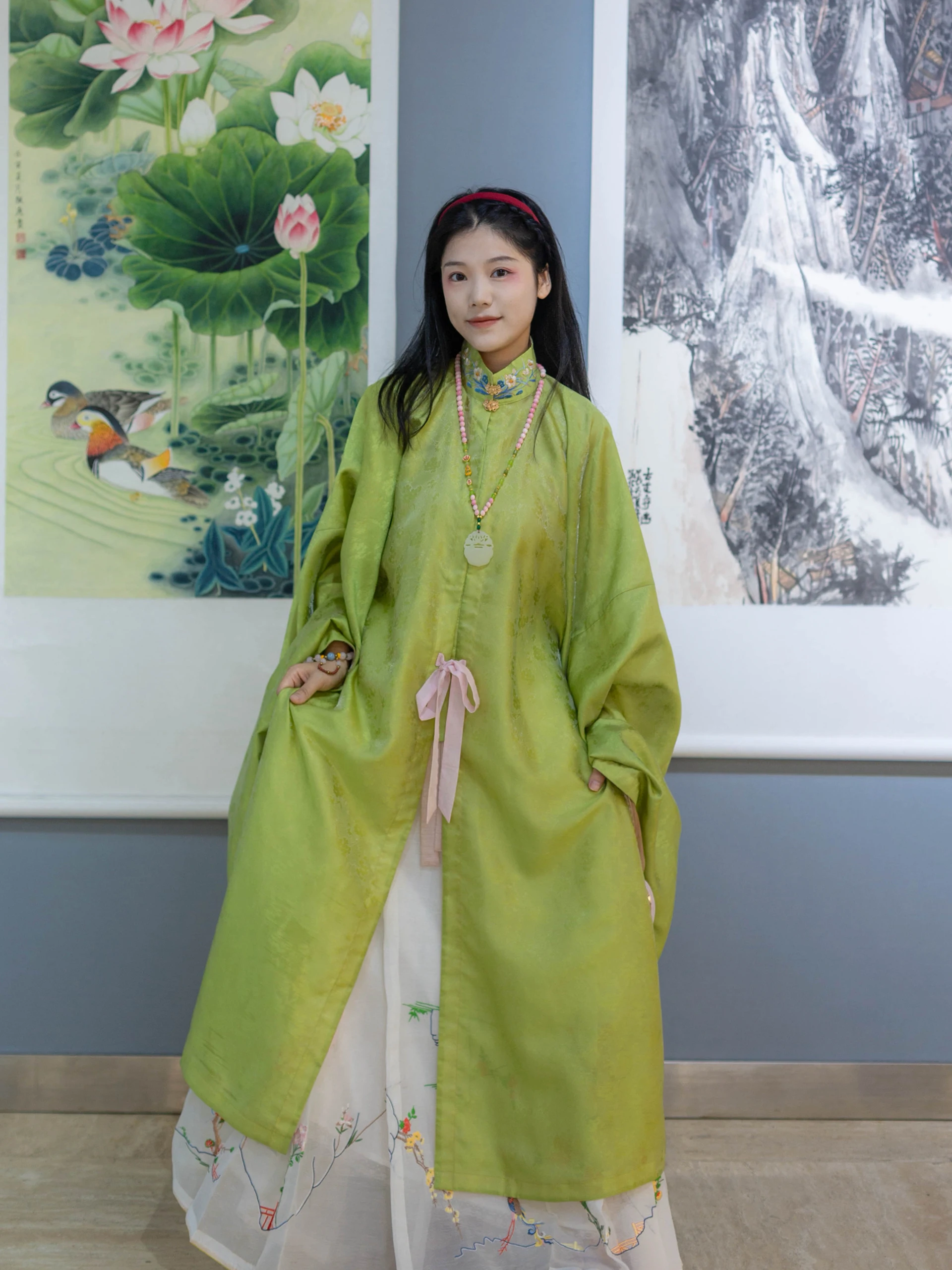 Immersive Traditional Hanfu Women's Long irt Collar Button up Sle New Autumn Release from China Cus Fit Regular Sve
Immersive Traditional Hanfu Women's Long irt Collar Button up Sle New Autumn Release from China Cus Fit Regular Sve