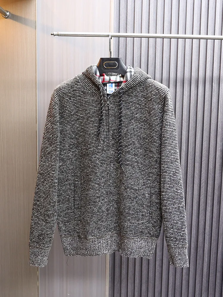Thickened Heavyweight Hoodie Knitted Fleece Men's Sweatshirt Warm Retro Polyester Fiber Long Sleeve Cardigan Style Daily Wear
Thickened Heavyweight Hoodie Knitted Fleece Men's Sweatshirt Warm Retro Polyester Fiber Long Sleeve Cardigan Style Daily Wear