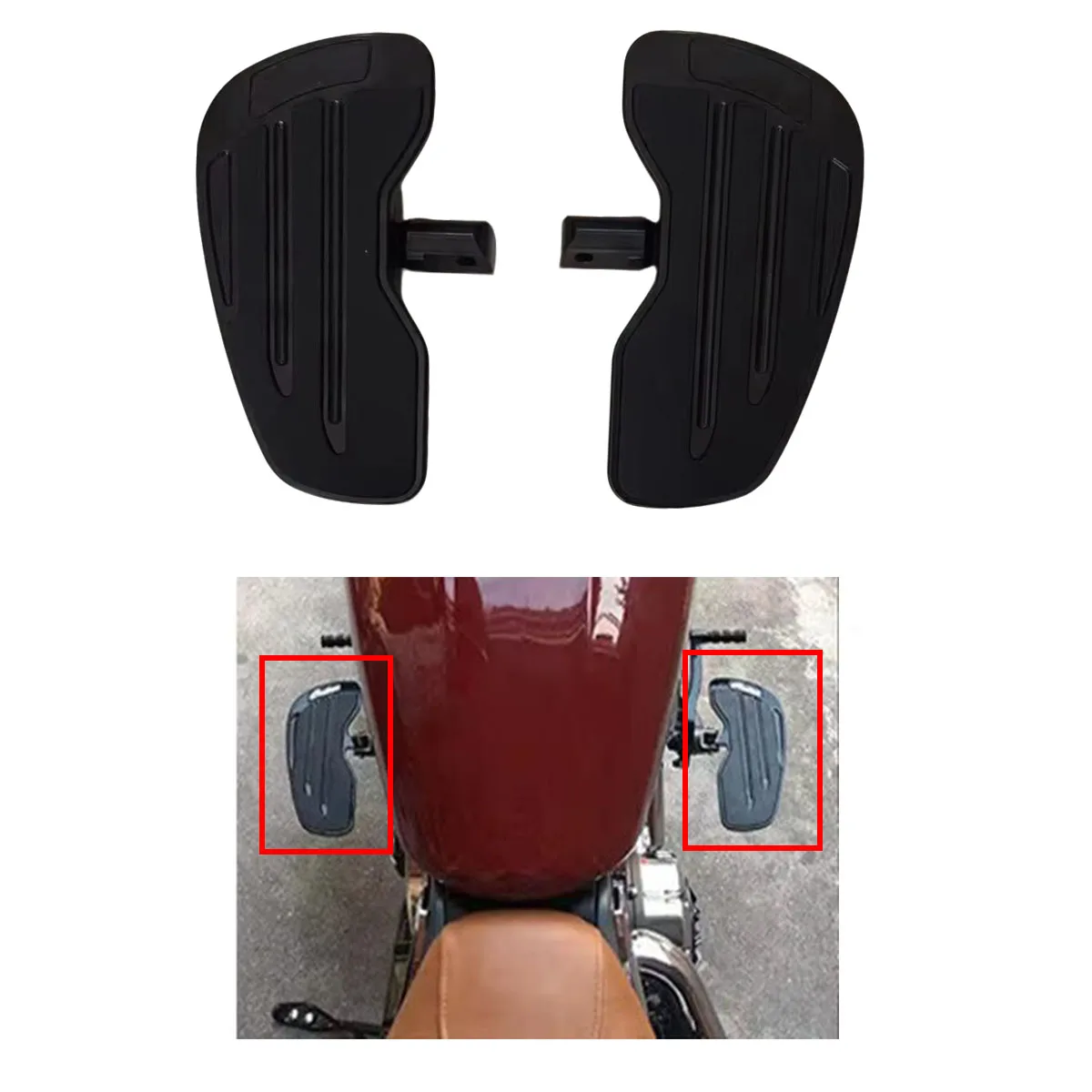 Motorcycle Pedals Driver Floorboards Foot Pegs For Indian Scout Bobber 2016-2020
Motorcycle Pedals Driver Floorboards Foot Pegs For Indian Scout Bobber 2016-2020
