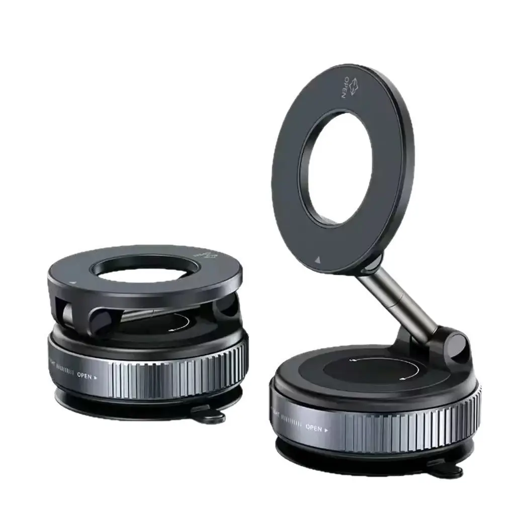 Magnetic Vacuum Suction Cup Phone Mount, Foldable Portable Car Navigation Holder, Multifunctional Desktop Lazy Phone Stand for Dashboard Desk
Magnetic Vacuum Suction Cup Phone Mount, Foldable Portable Car Navigation Holder, Multifunctional Desktop Lazy Phone Stand for Dashboard Desk