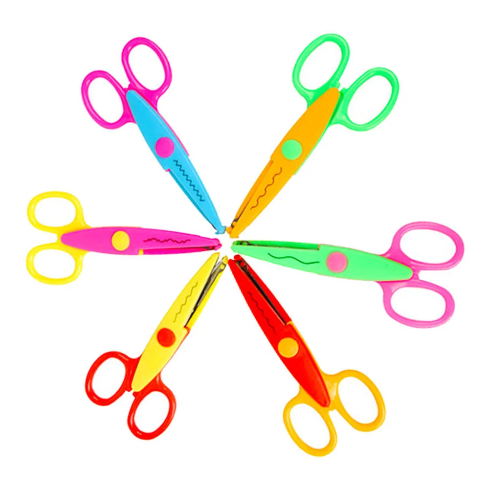 6pcs Safety Plastic Scissor For Kids Scissors Edged Kids Photo Craft Scrapbooking Durable Lovely Small Safe Easy DIY Plastic
6pcs Safety Plastic Scissor For Kids Scissors Edged Kids Photo Craft Scrapbooking Durable Lovely Small Safe Easy DIY Plastic