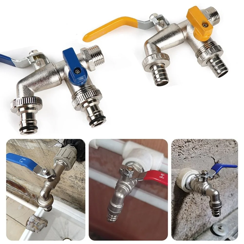 Double Head Water Faucet Garden Irrigation Garden Watering Valve Switch Washing Machine Accessory Thread Alloy Sink Tap
Double Head Water Faucet Garden Irrigation Garden Watering Valve Switch Washing Machine Accessory Thread Alloy Sink Tap