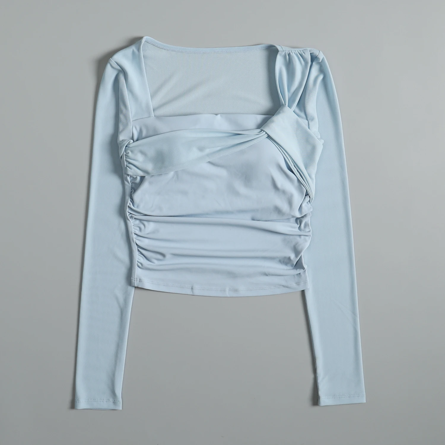 Yoga clothes with chest pads long-sleeved women's autumn breathable mesh running training quick-drying tops slim sports
Yoga clothes with chest pads long-sleeved women's autumn breathable mesh running training quick-drying tops slim sports