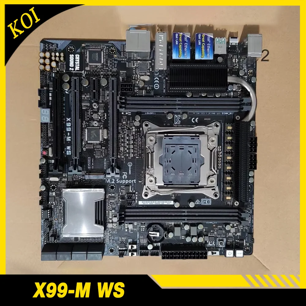 Для A-S-U-S X99-M WS LGA 2011v3 настольная материнская плата DDR4 64 ГБ mITX материнская плата
Для A-S-U-S X99-M WS LGA 2011v3 настольная материнская плата DDR4 64 ГБ mITX материнская плата