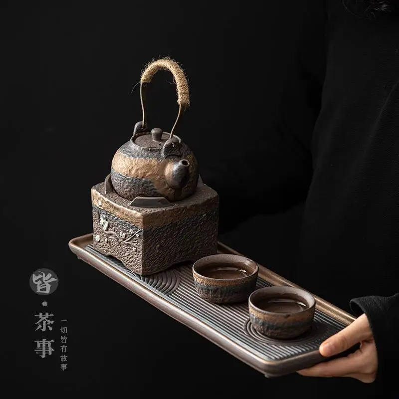 Household Warm Tea Mini Set Japanese Style Kung Fu Tea Set Living Room Office One Pot Two Cups Stoneware Tea Cup Teapot and Sauc
Household Warm Tea Mini Set Japanese Style Kung Fu Tea Set Living Room Office One Pot Two Cups Stoneware Tea Cup Teapot and Sauc