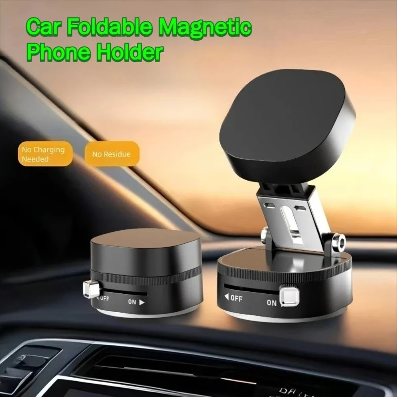 Foldable Mobile Phone Holder Vacuum Suction Cup Holder Magnetic Car Phone Holder for IPhone/ Android Phone Accessories
Foldable Mobile Phone Holder Vacuum Suction Cup Holder Magnetic Car Phone Holder for IPhone/ Android Phone Accessories