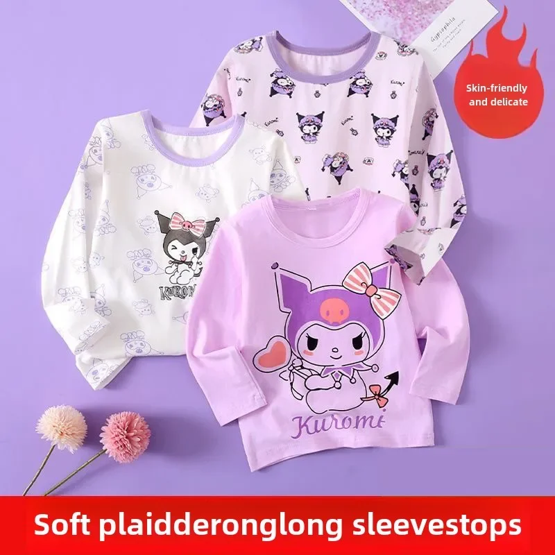 Sanrio Kawaii Anime Kuromi Hoodie Girl Heart Sweet Cute Cartoon Long Sleeve T-Shirt Lovely Top Tide Gift for Kids Holiday Gifts
Sanrio Kawaii Anime Kuromi Hoodie Girl Heart Sweet Cute Cartoon Long Sleeve T-Shirt Lovely Top Tide Gift for Kids Holiday Gifts