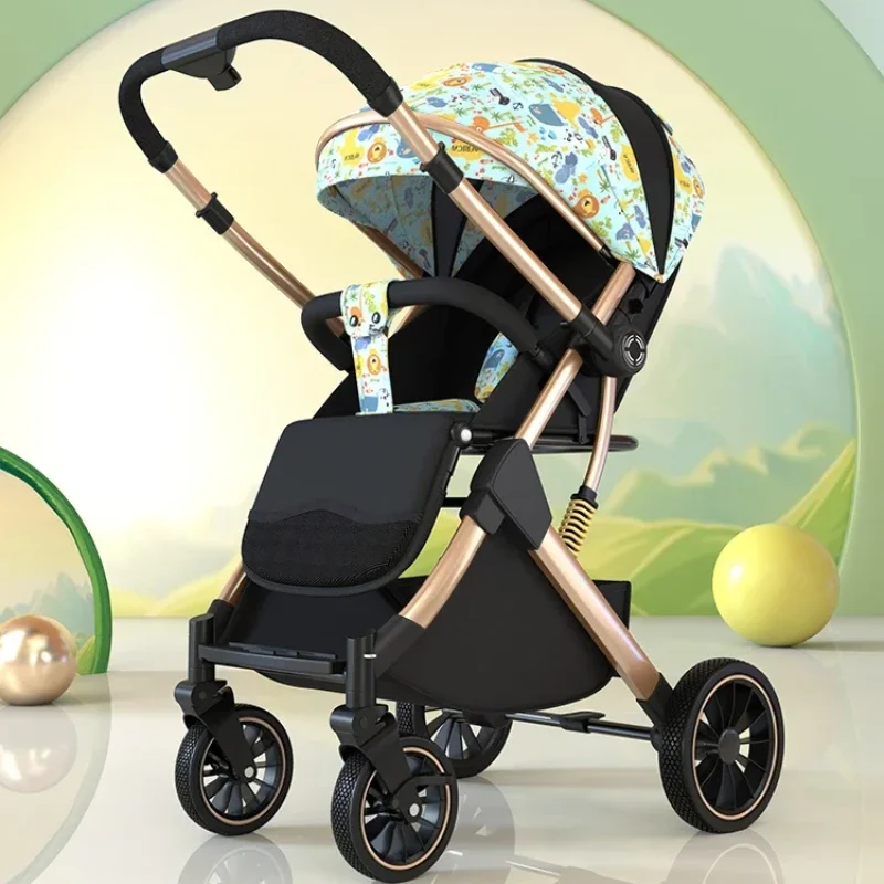 Baby Stroller Can Sit and Lie Down in Both Directions, Super Lightweight Foldable Newborn Stroller
Baby Stroller Can Sit and Lie Down in Both Directions, Super Lightweight Foldable Newborn Stroller