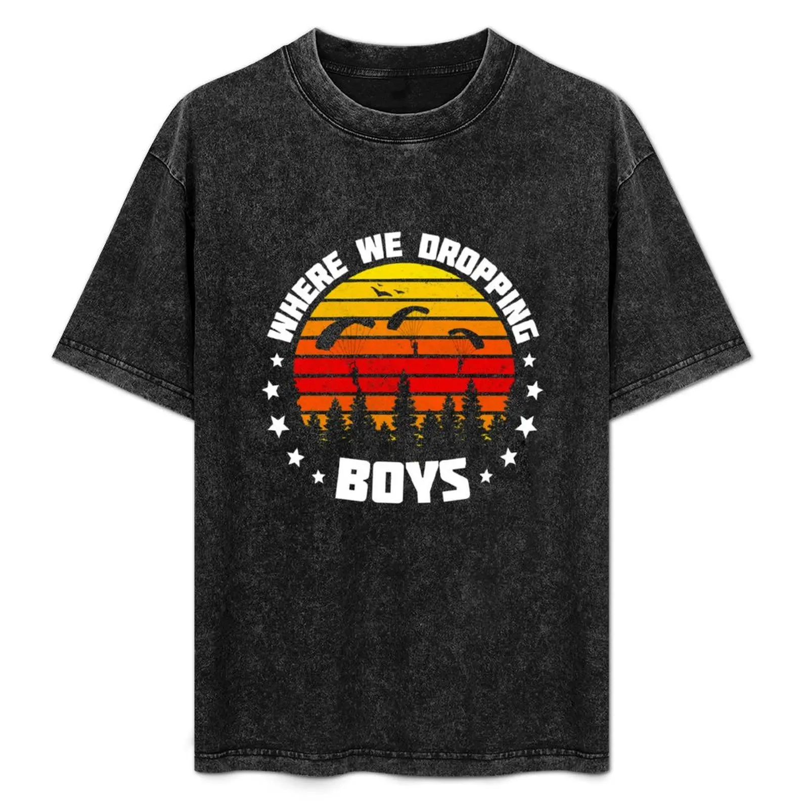 Where We Dropping Boys T-Shirt Gym Exercise Short Sleeve T-Shirt
Where We Dropping Boys T-Shirt Gym Exercise Short Sleeve T-Shirt