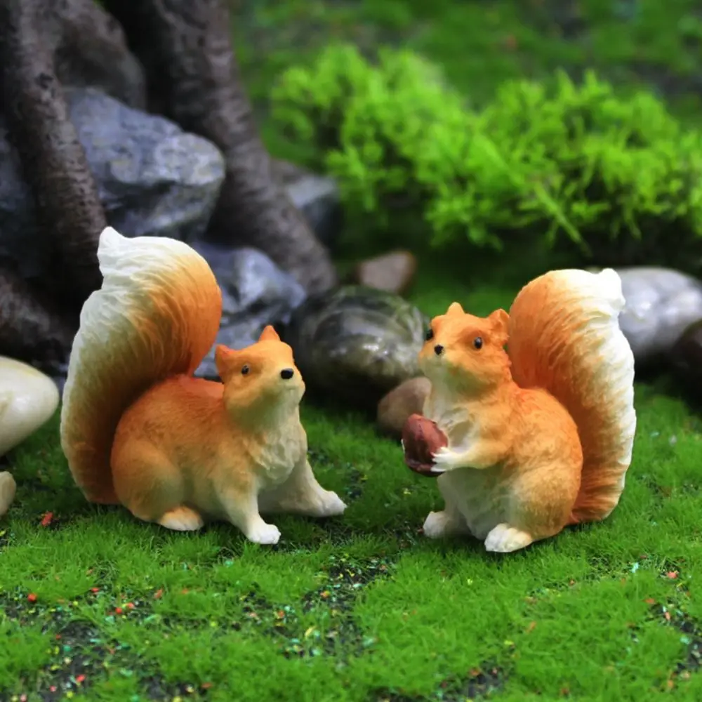 Mini Animals Statue Micro Landscape Ornaments Cute Simulation Little Squirrel Resin Crafts Accessories Flower Pot Decoration
Mini Animals Statue Micro Landscape Ornaments Cute Simulation Little Squirrel Resin Crafts Accessories Flower Pot Decoration